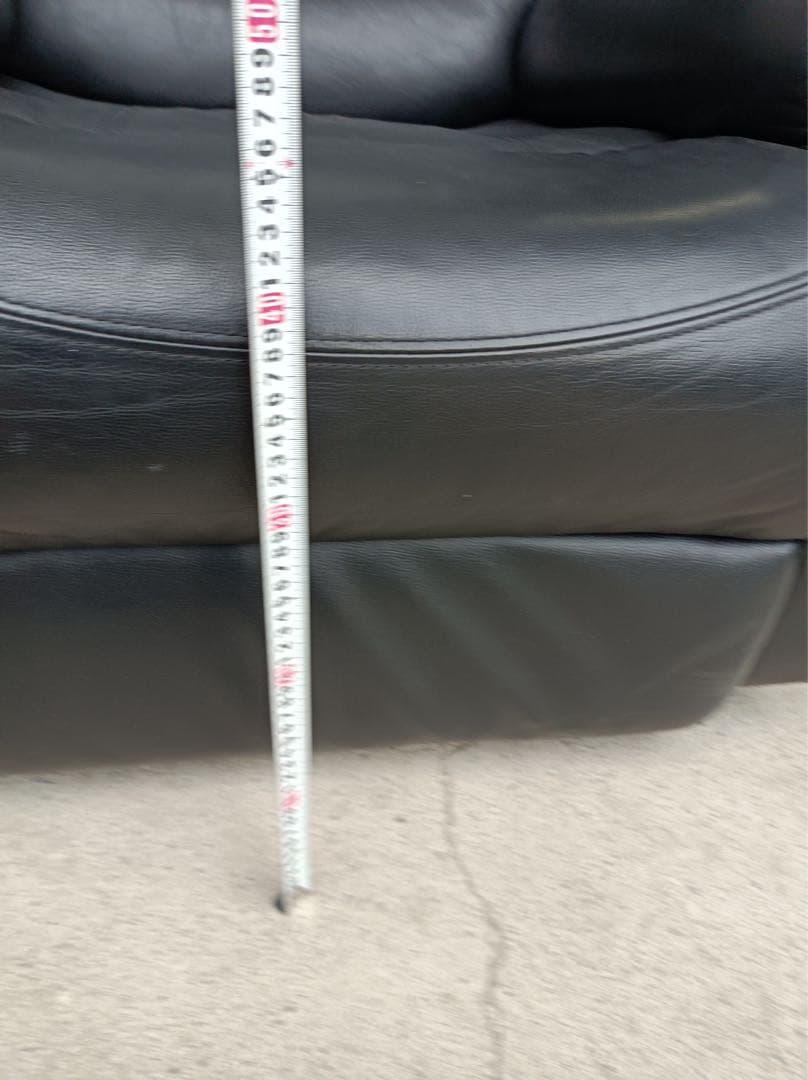 八6001【ニトリ】電動リクライニングソファ　ビリーバー　1人掛けソファ　本皮