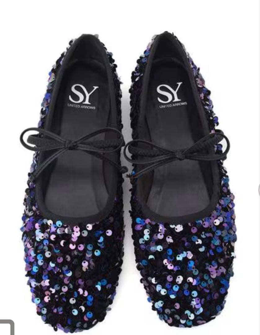 UNITED ARROWS SY スパーコールバレエフラット10 22cm