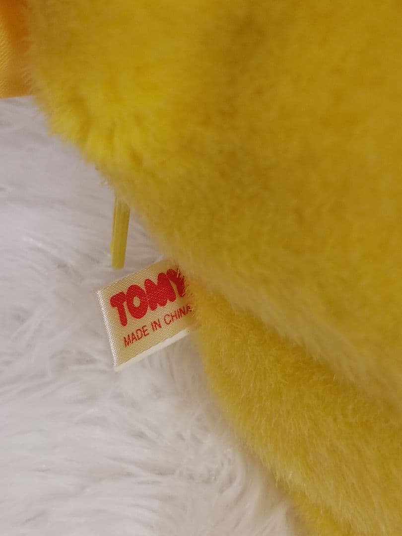 【美品】ポケモン　ピカチュウ ぬいぐるみ　当時物・初期　TOMY　23.5センチ