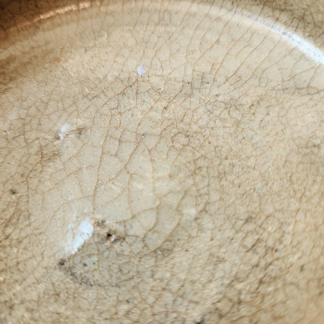 古唐津　馬盥茶碗　桃山から江戸初期