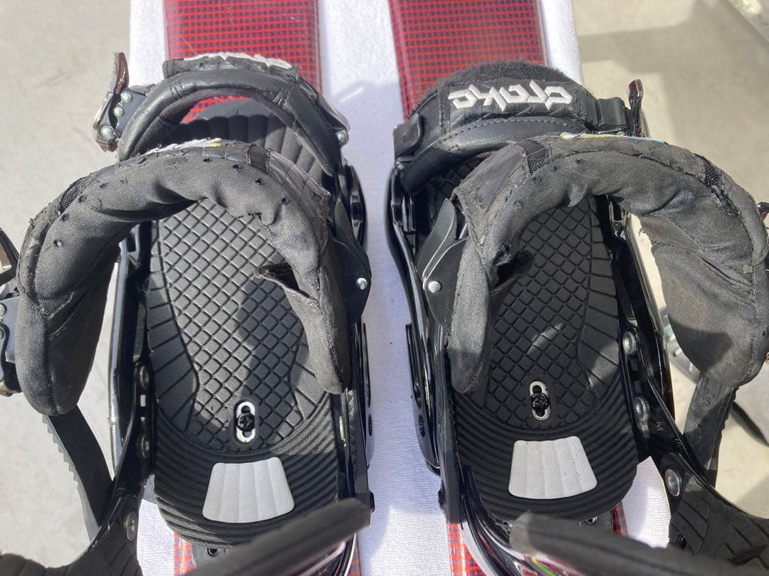 ショート(ファン)スキー　スノーボード　ブーツ用SALOMON×DRAKE 赤