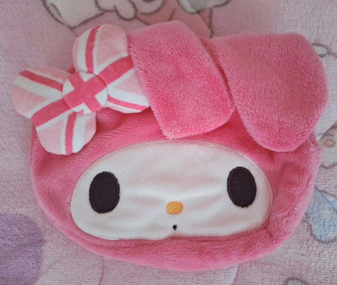 平成♡マイメロディ♡タレ耳フェイスポーチ