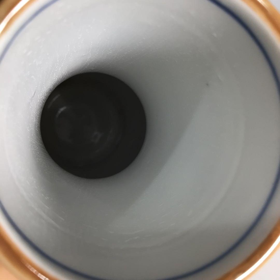 Ｎ３９１　皆具　『京焼　貴山造』『染付祥瑞文』『水指　建水　蓋置　杓立』　共箱