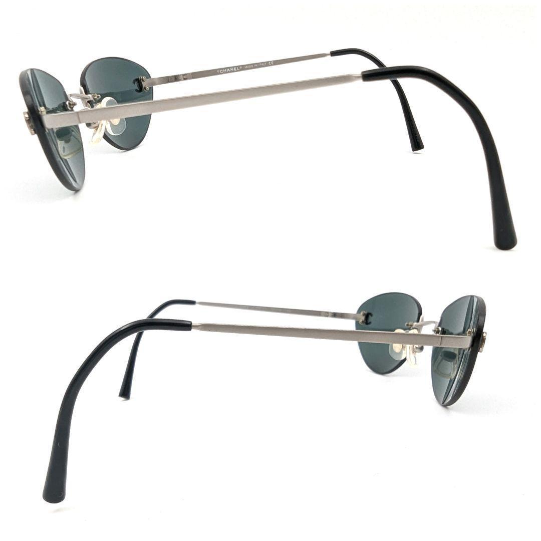 CHANEL シャネル サングラス ココマーク リムレス 4003