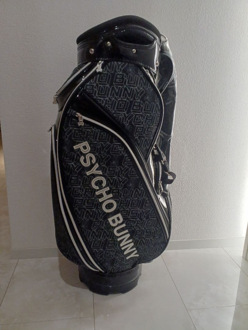 PSYCHO BUNNY ゴルフバッグ ブラック