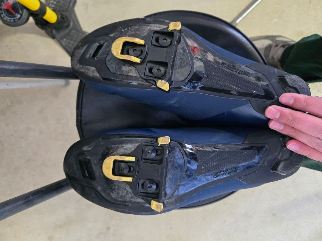 【まとめ売り】ビンディングシューズ & SPD-SLペダルセット