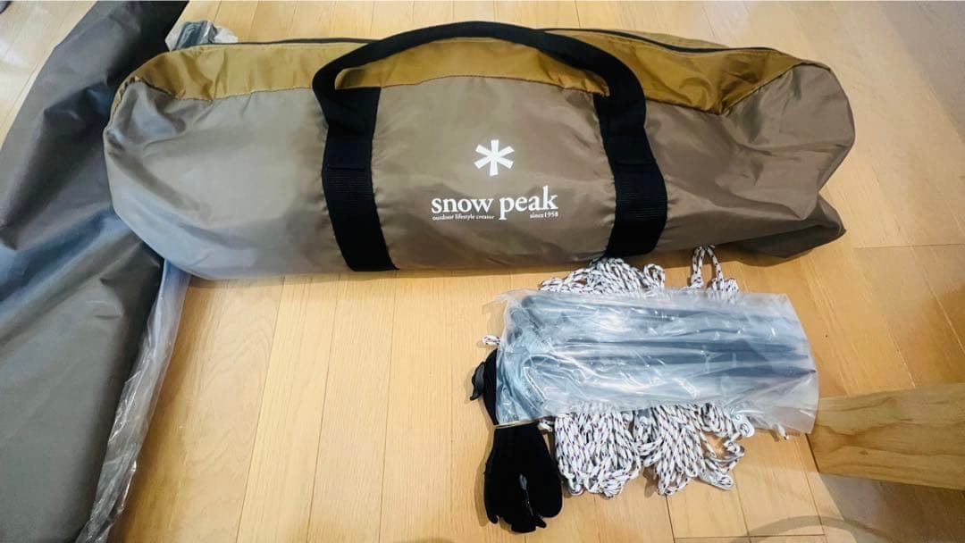 スノーピークアメニティタープヘキサLセット TP-851SR