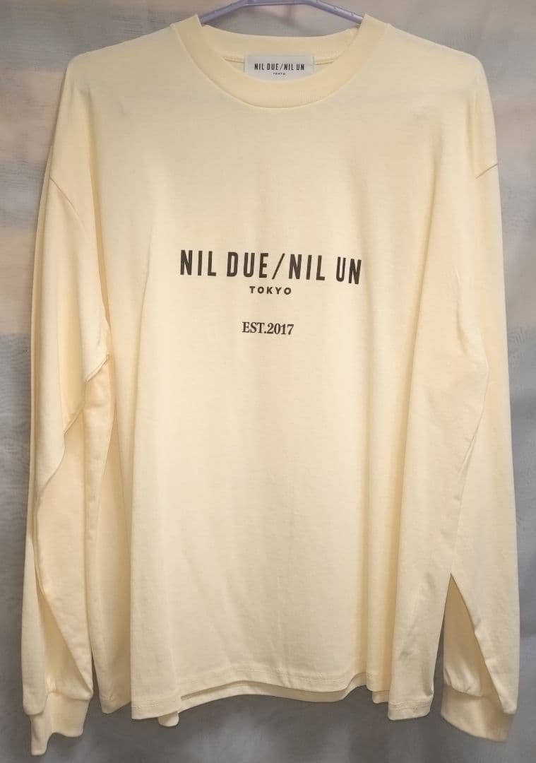 ミュージシャン NIL DUE/NIL UN TOKYO LONG SLEEVE TEE OW