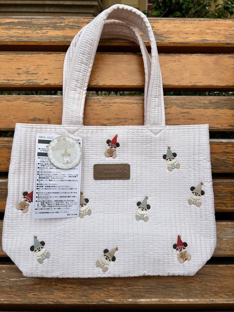 新品未使用　クリスマス　ディズニー　リルリンリン　トートバッグ 2025