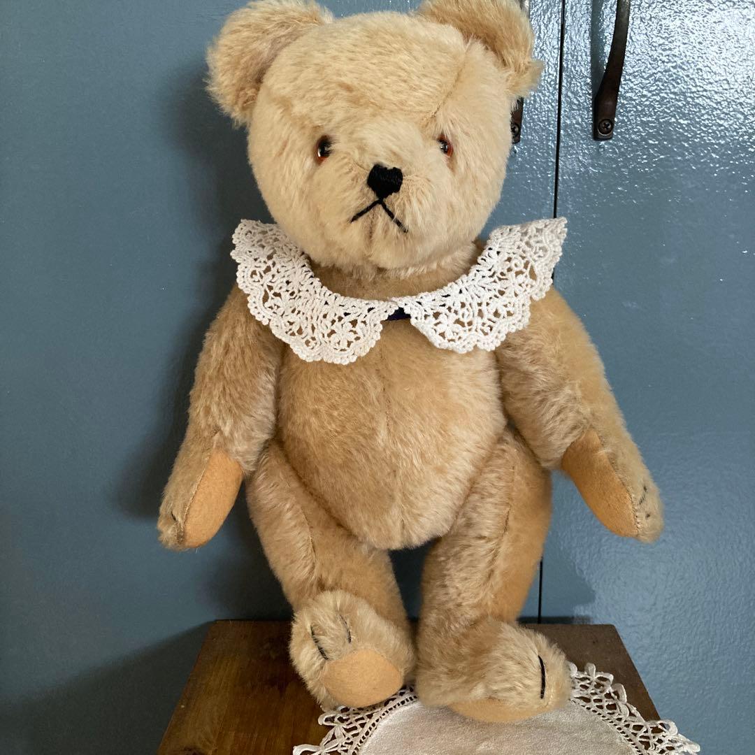 ハーマン　ドイツ　アンティーク　ベア　くま　ぬいぐるみ　蚤の市