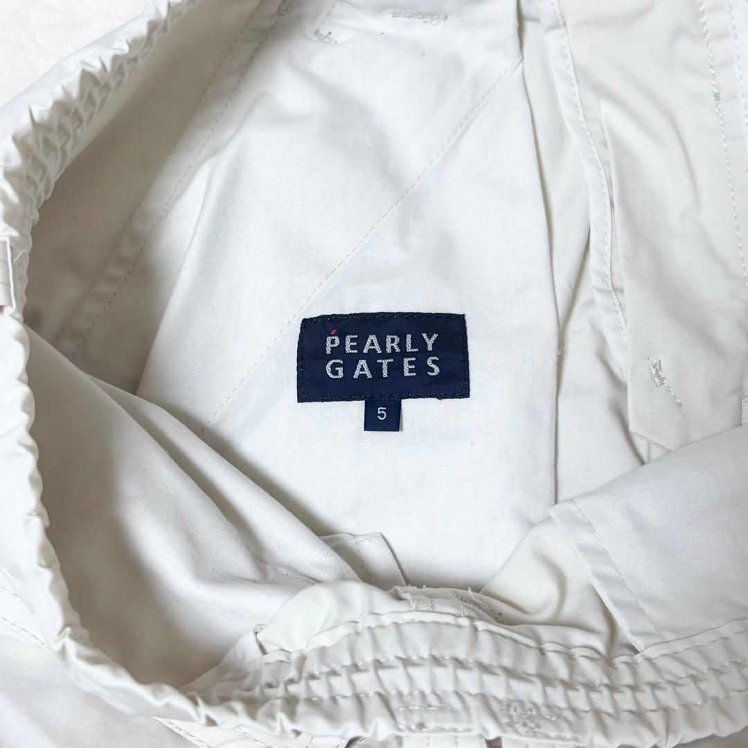 【美品】PEARLY GATES パーリーゲイツ　カーゴサブリナパンツ　サイズ5
