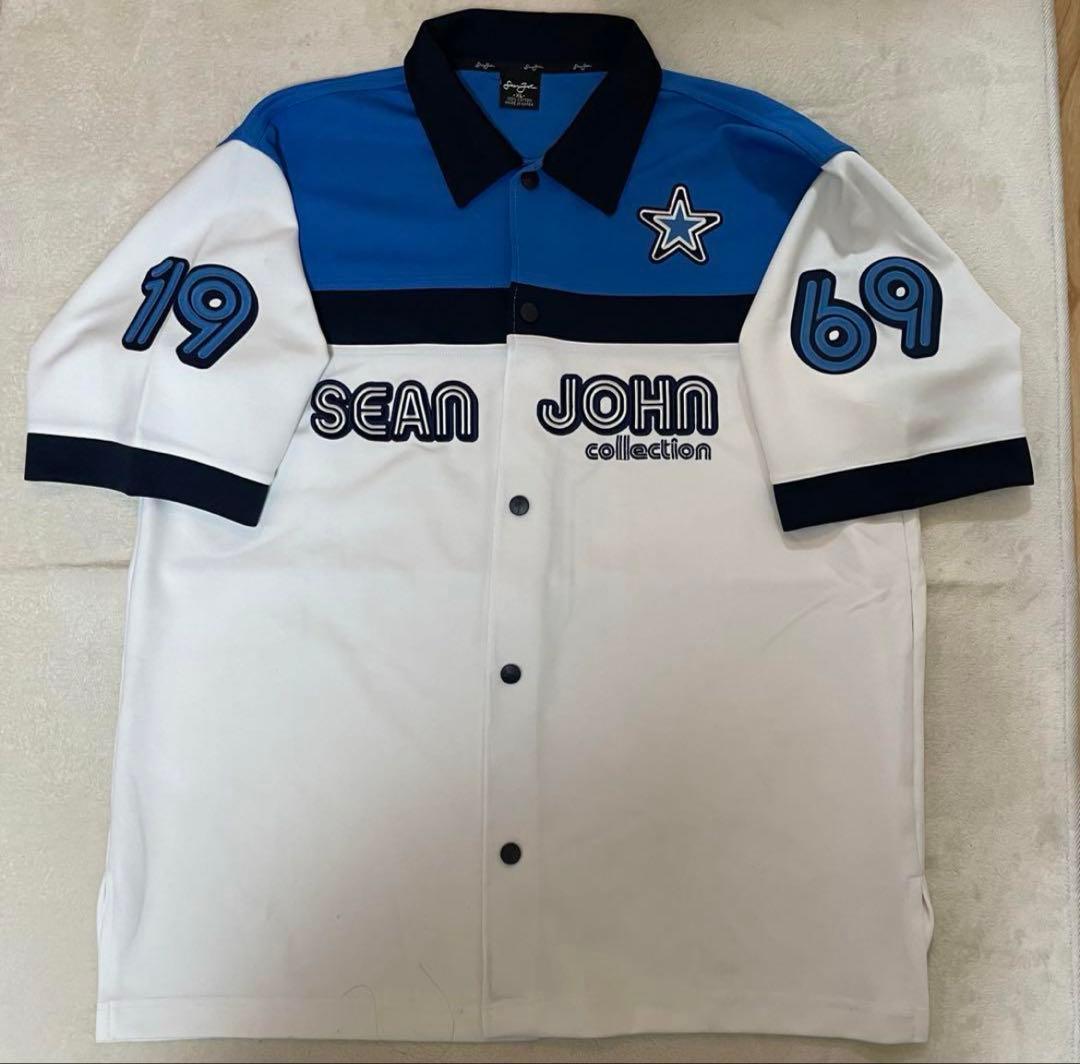 90s~00s Sean John シューティングシャツ HIPHOPB-boy