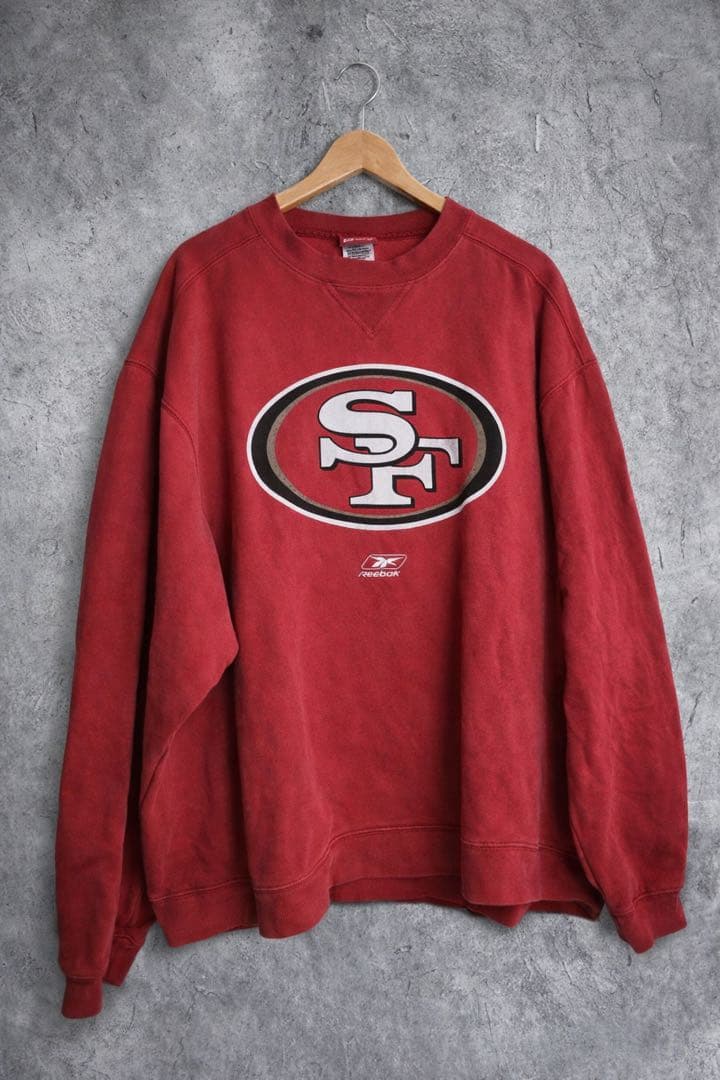 Reebok × San Francisco 49ers ビッグロゴスウェット