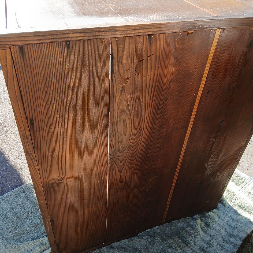 ☆昭和レトロ大正ロマン 小型茶タンス☆古民家 古家具 当時物