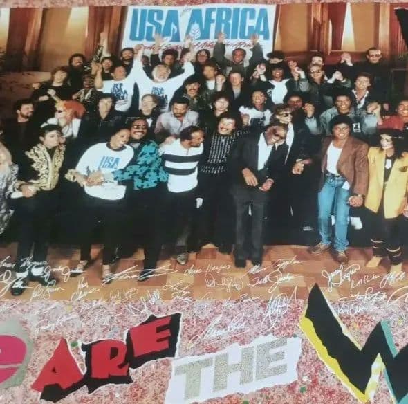 We Are The World '85 ポスター USA for AFRICA