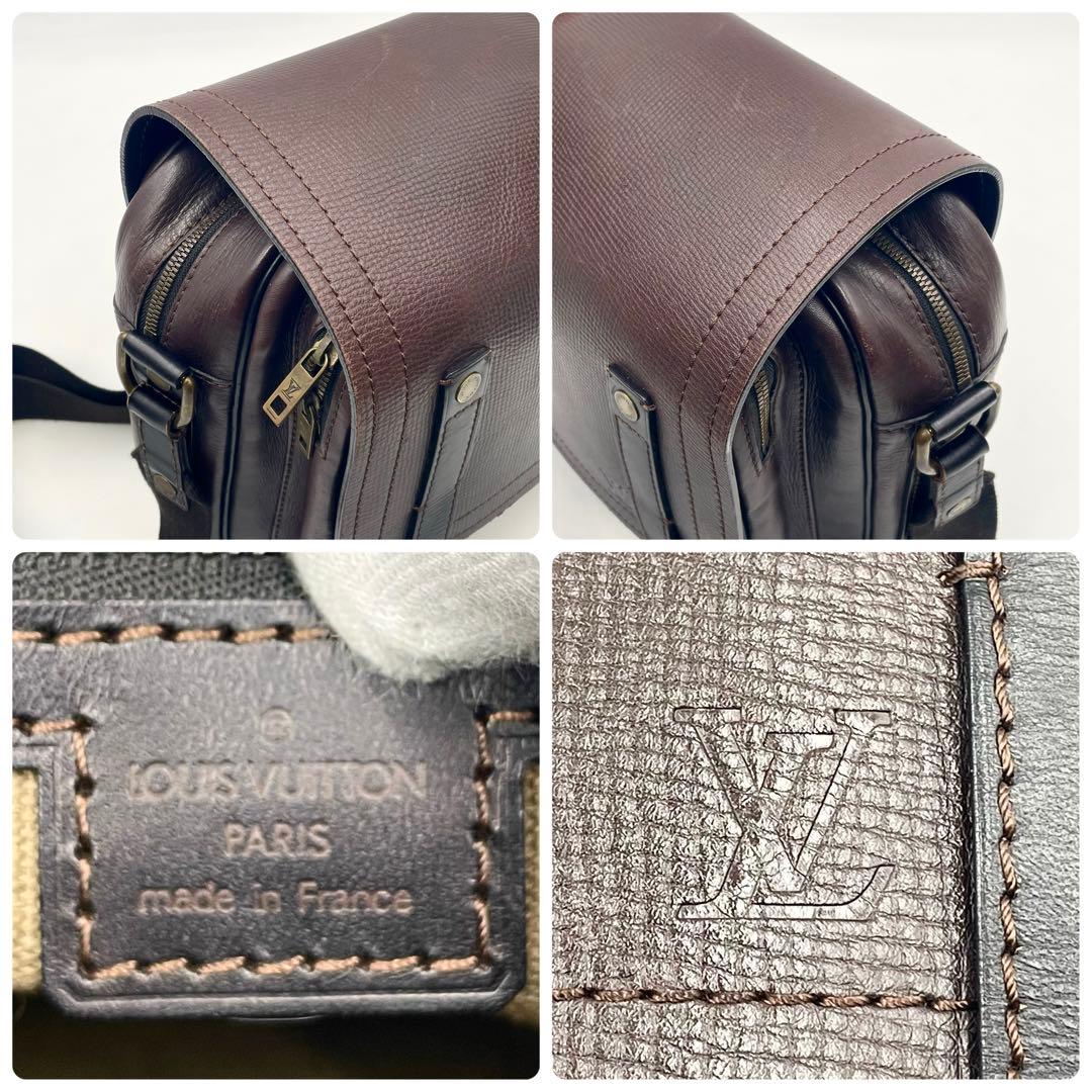 極美品✨ルイヴィトン ユタ リポーター カフェ メッセンジャー ショルダーバッグ