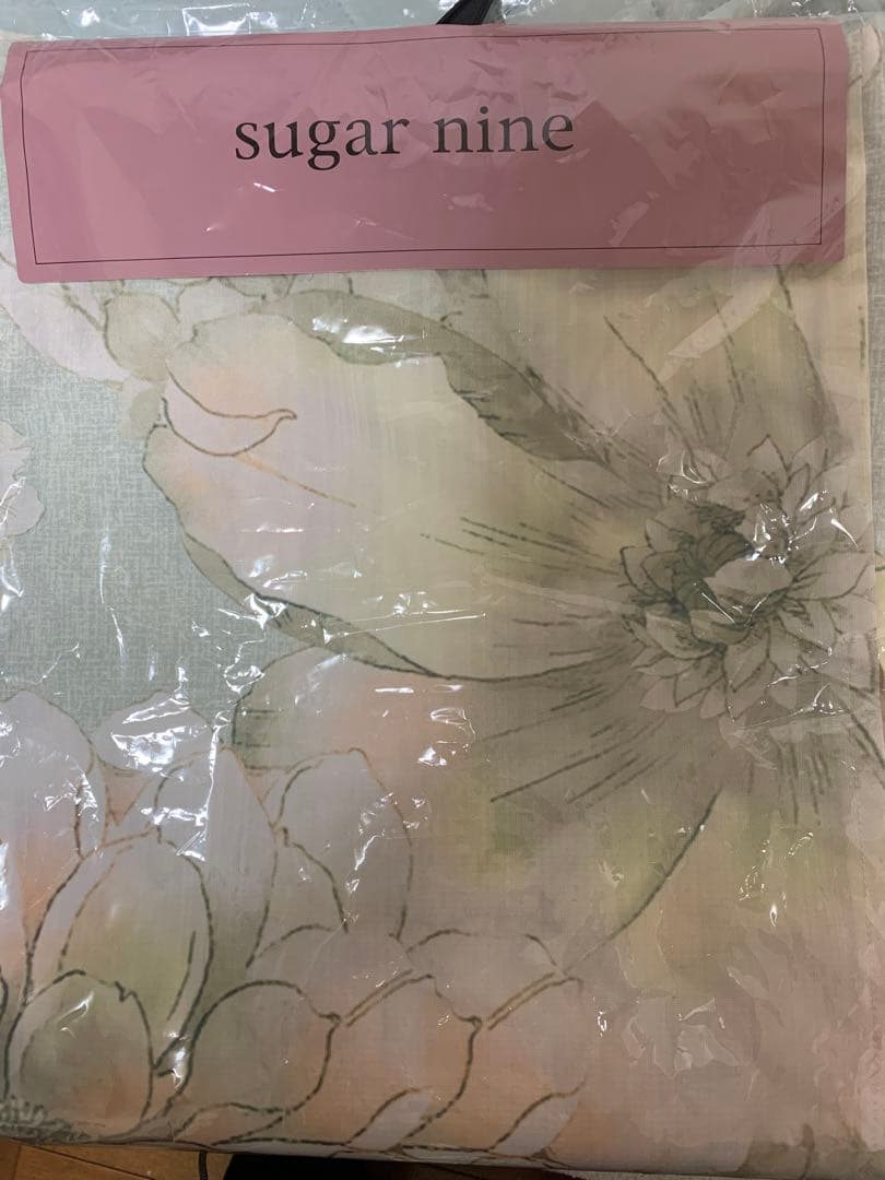 新品未使用 アイシーミントフラワー浴衣 【浴衣３点セット】