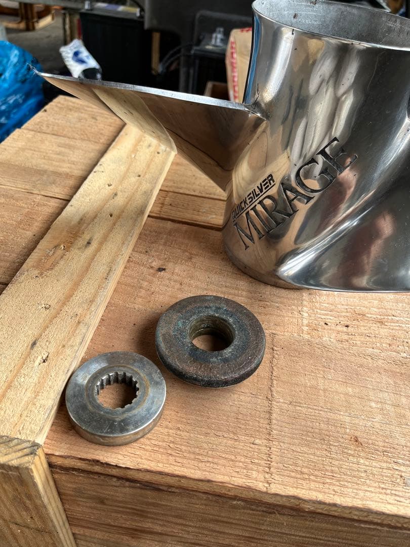 MIRAGE 船外機 プロペラ 21P ステンレス