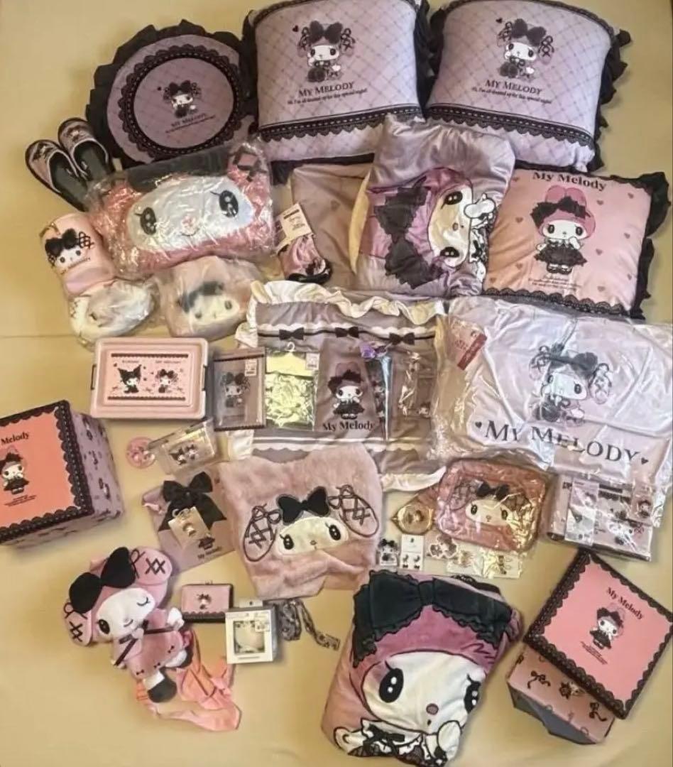 本日のみマイメロ 真夜中のメロクロ 詰め放題 サンリオ キャラクターグッズセット