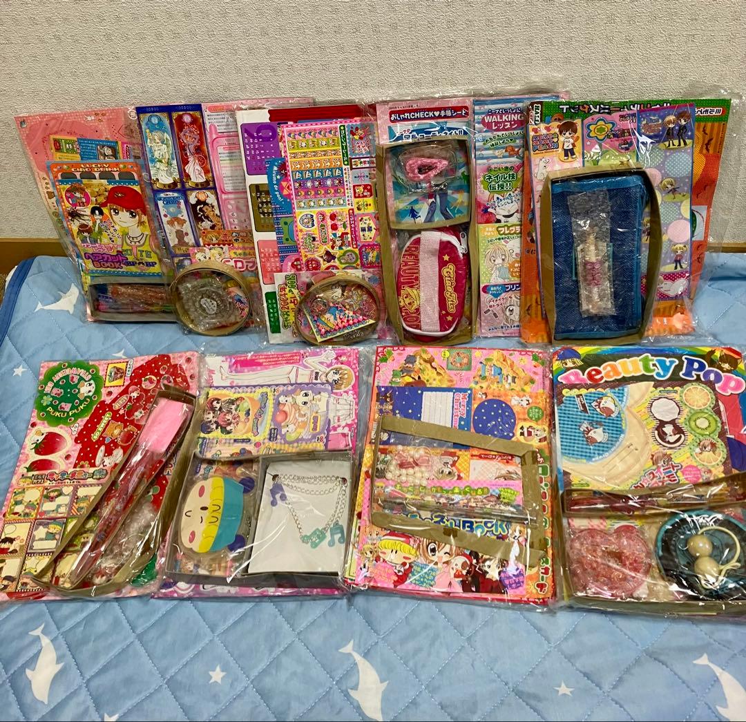 【匿名配送】小学館ちゃお付録＆ステーショナリーセット等　未開封多数　当時品