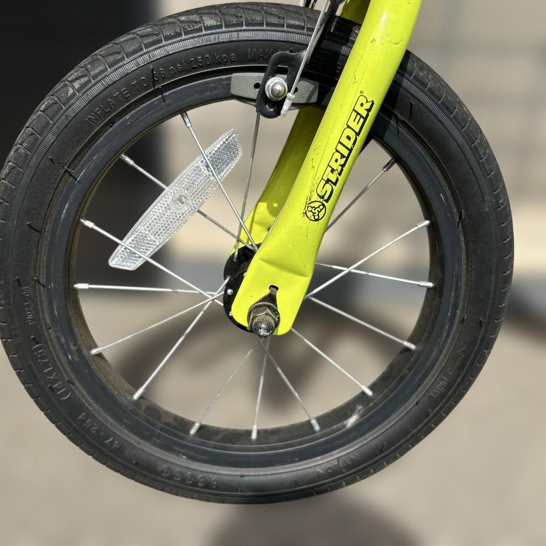 STRIDER 14x spost ライムイエロー　ストライダー
