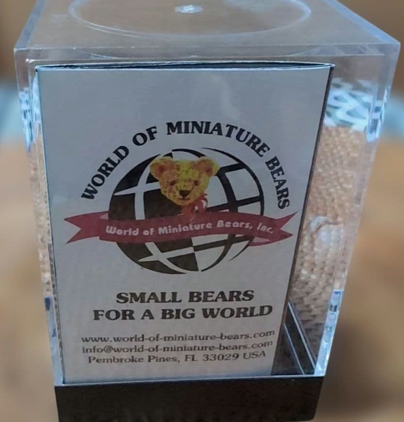 テディベアー、テディ、くま、シュタイフ、ワールドミニュチュアベアー