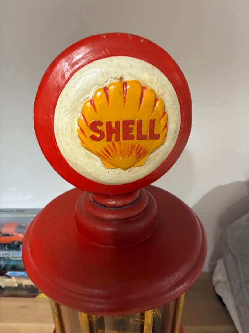 シェル　アンティーク　木製　雑貨　アメリカン