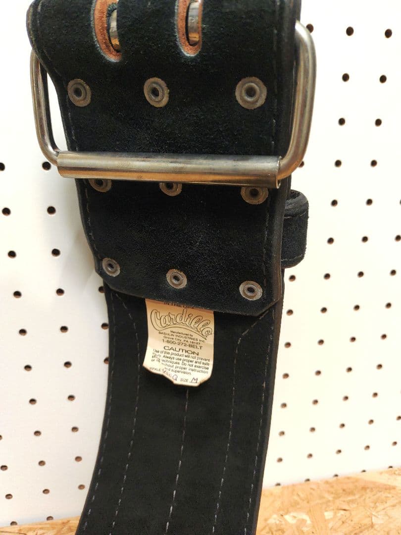 高級　Cardillo カーディロ　パワーリフティングウェイトベルト
