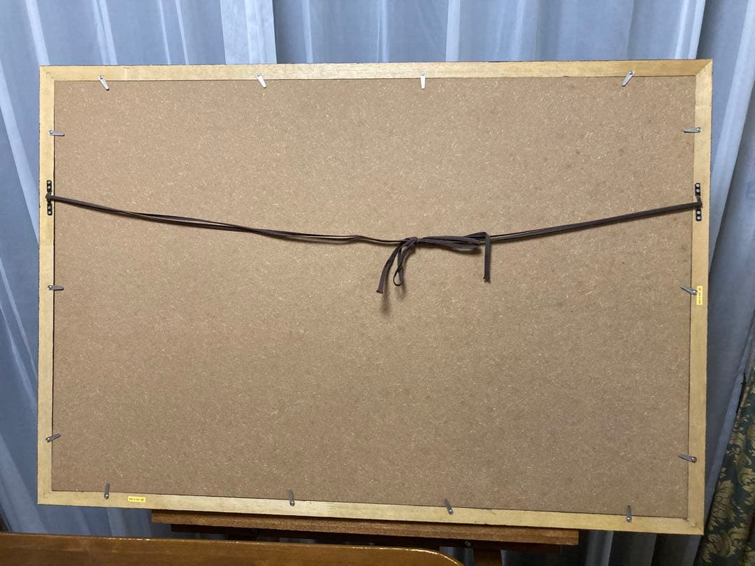 絵画　リトグラフ大　教会のある街　ジェームス・フォード　新品額装　箱付