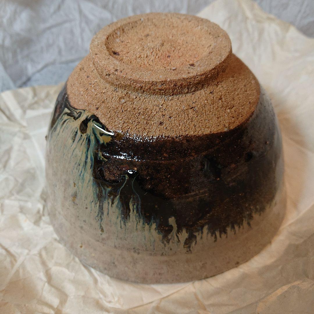 茶道具 茶碗 西岡小十 朝鮮唐津茶碗