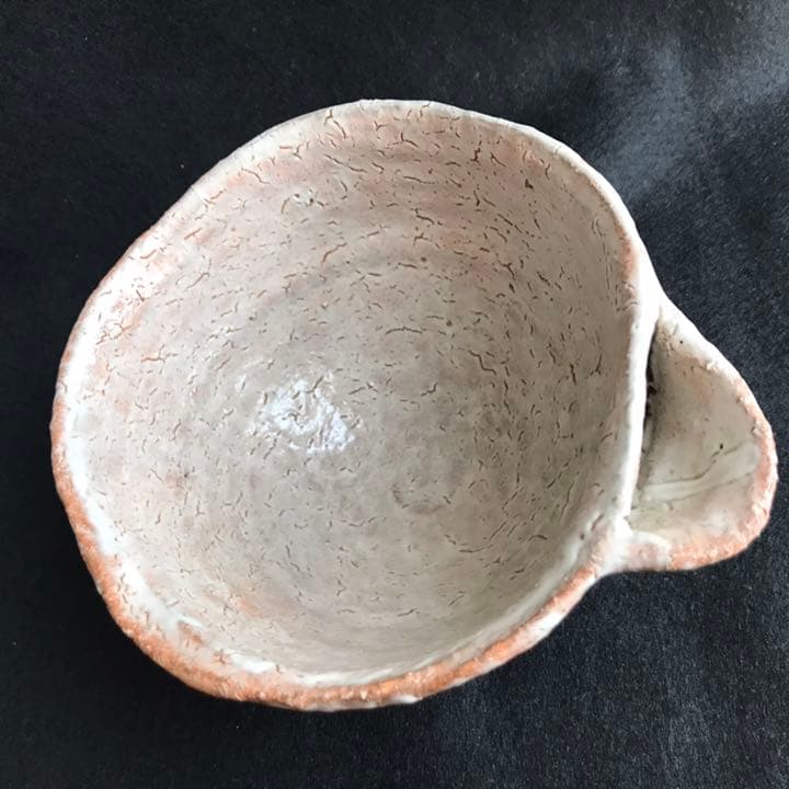 片口抹茶碗　萩焼　吉田萩苑　作