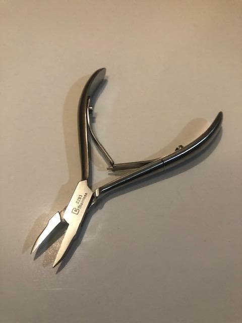 皮膚・爪 小型傾斜刃ニッパ　2293　11.5cm　ニッパー爪切り