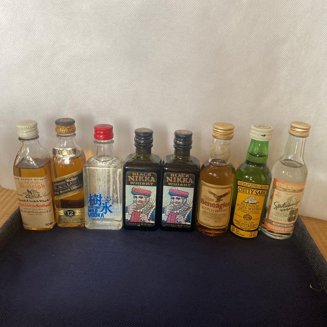 ミニボトルセット ウイスキー ジン リキュール