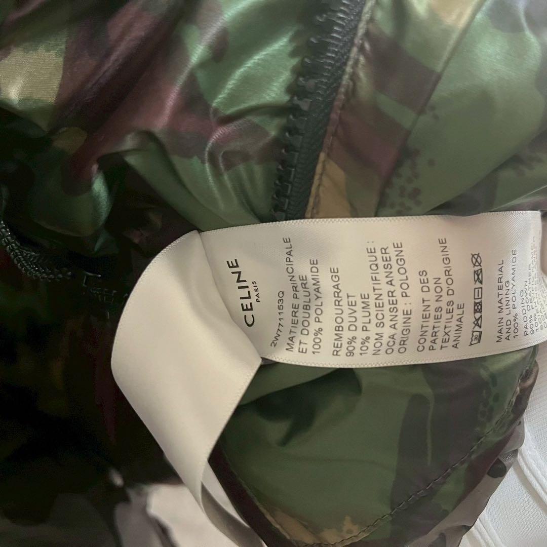 ✨新品✨セリーヌCELINE【 2W771153Q 】カモフラ ダウンジャケット