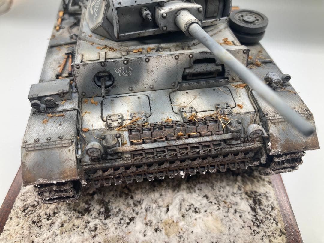 戦車完成品 1/35 3号戦車L型 ヴィネット全塗装済み完成品