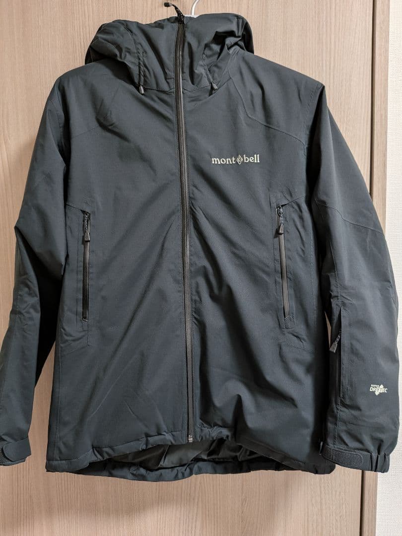 モンベル　パウダーステップパーカ　ブラック　M