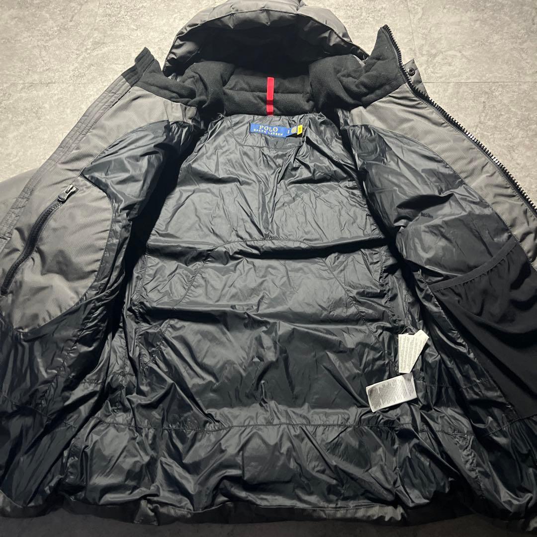 現行 美品 POLO RALPH LAUREN ダウンジャケット グレー S