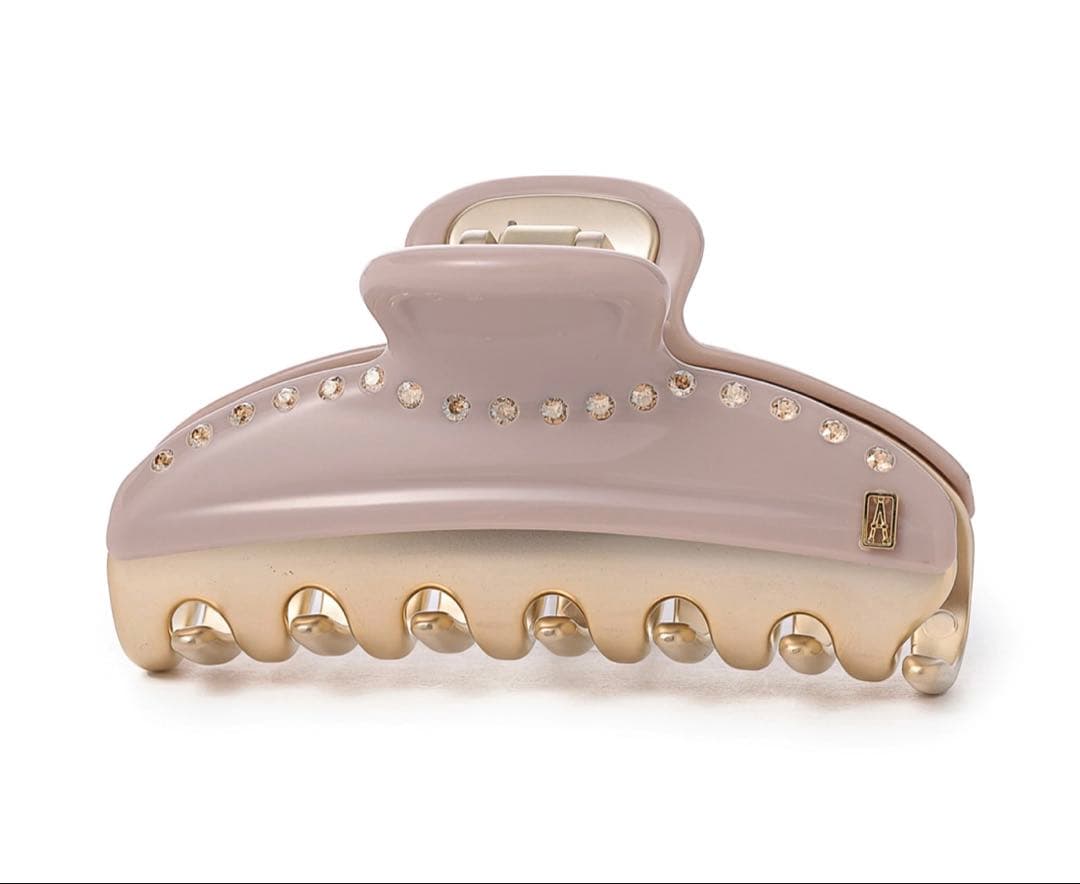 Alexandre de Paris VANDOME ヘアクリップ　ベージュ