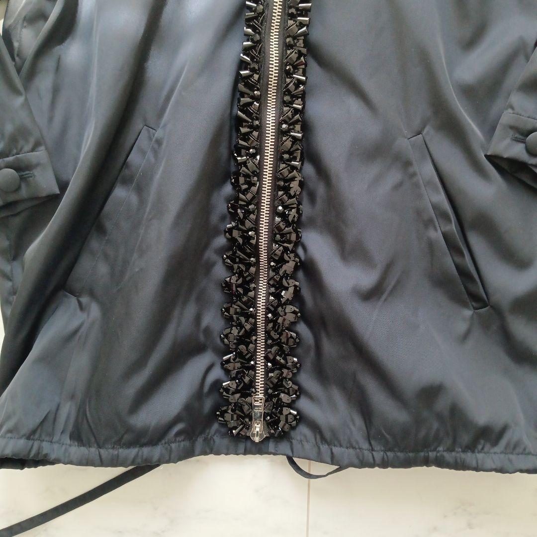 プラダ　モッズコート　スプリングコート　美品　ビーズ　Ｍ