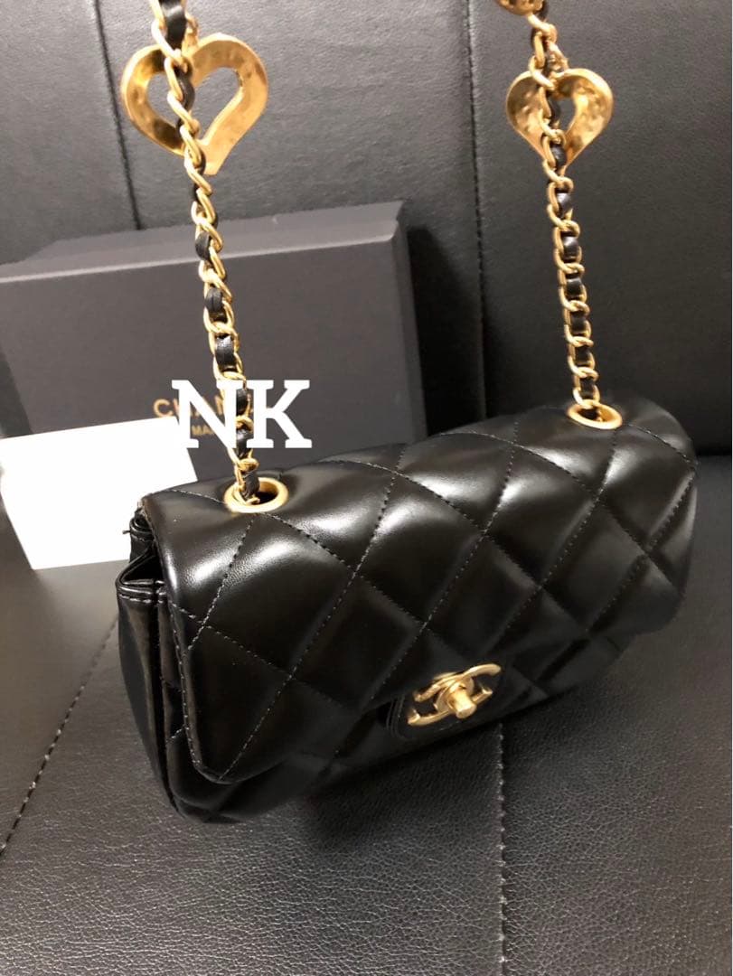 ハートチェーン　シャネル　ノベルティ　ショルダーバッグ　VIP限定