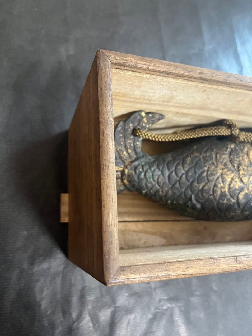 希少品　魚鼓 魚板 仏具 古民具 時代物　茶道 茶事懐石の鳴り物 禅院　骨董 鯱