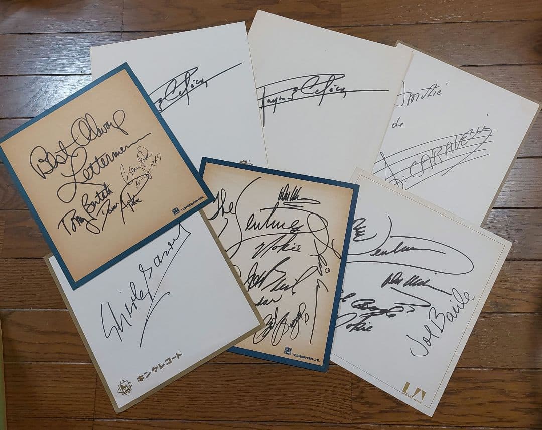 「値下げ」洋楽サイン色々