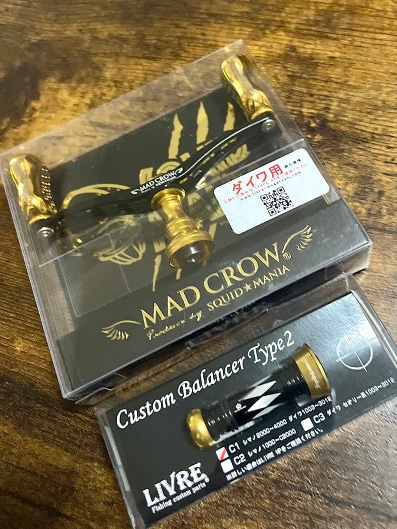 リブレ LIVRE スクイッドマニア MAD CROW wing100新品未使用