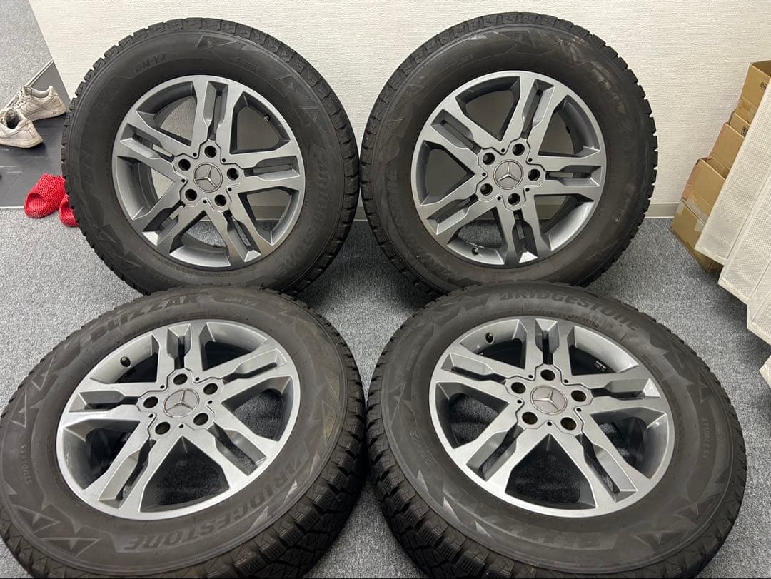 メルセデスベンツ　Gクラス　純正18インチホイール　スタッドレス