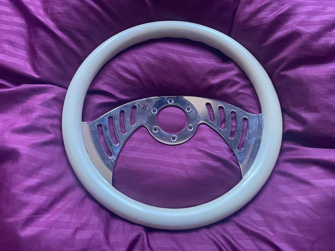 希少 社外ステアリング 35φ