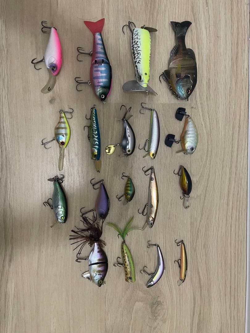 最終値下げバス釣り人気ルアーワームセット