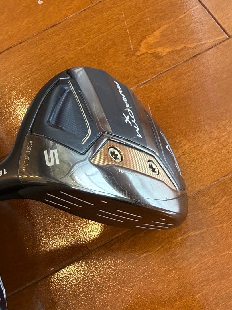 パラダイムX 5W Ventus for CW SR ヘッドカバー付き