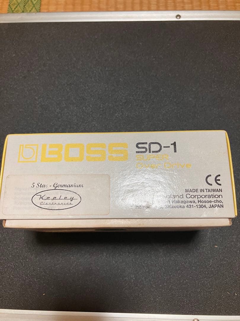 【Keeley Mod 正規】BOSS SD-1 箱+取説付　オーバードライブ