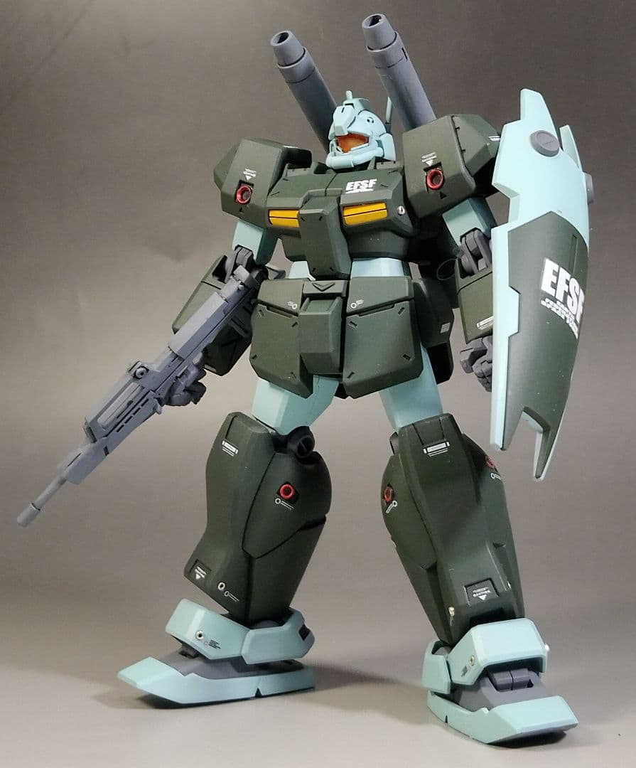 HG HGUC 1/144 ジム・キャノンⅡ 改修 全塗装 完成品 キース