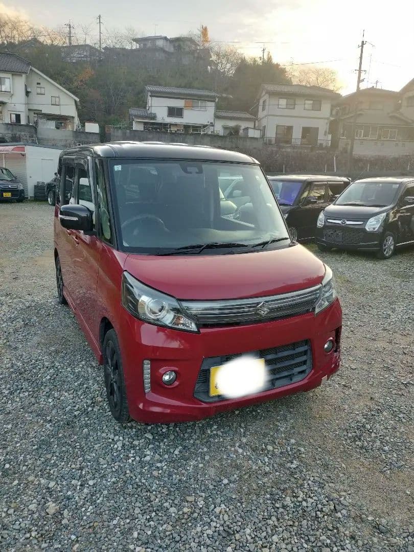 スズキ　スペーシアカスタム　レーダーブレーキ　パワースライドドア